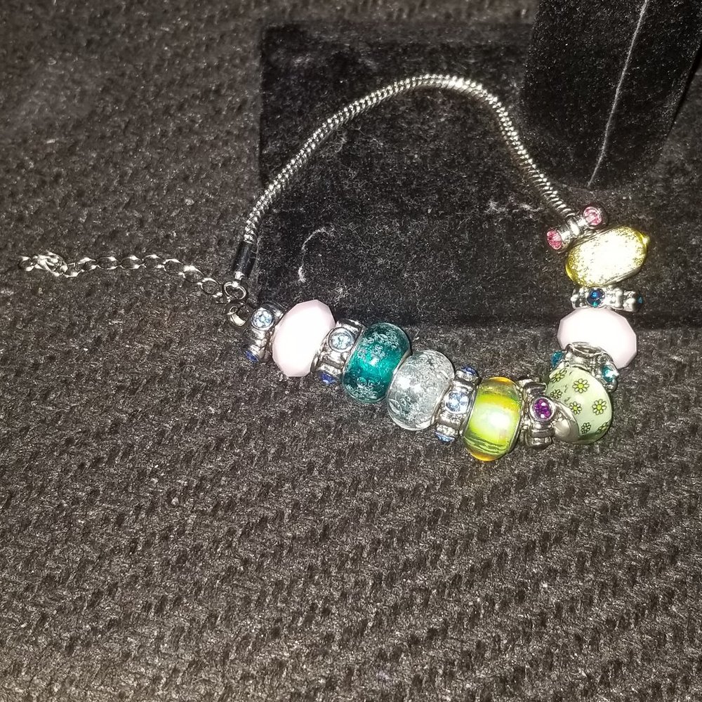 Sliver Chain  (7.5 in) without charms